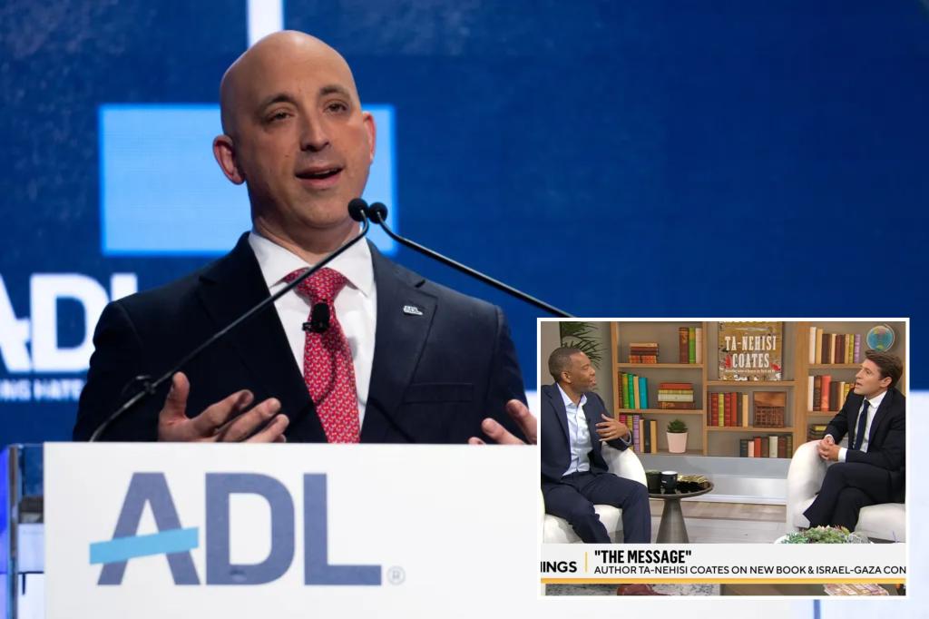 Exclusive | ADL defends anchor Tony Dokoupil after CBS News claims anchor had 'ax to grind' in tense interview with author Ta-Nehisi Coates on Israel